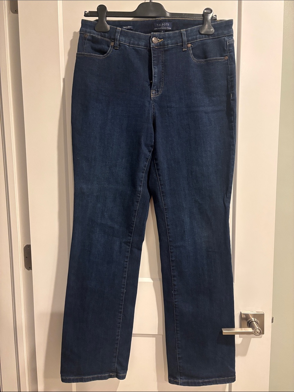 Talbots Women’s Barely Boot Curvy Jeans 12